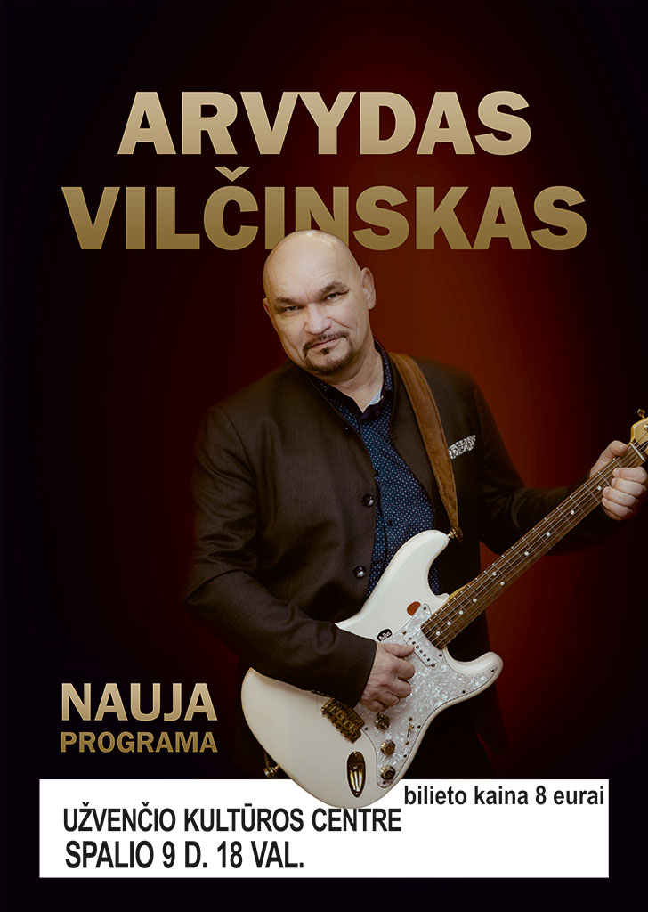 Read more about the article A. Vilčinsko koncertas